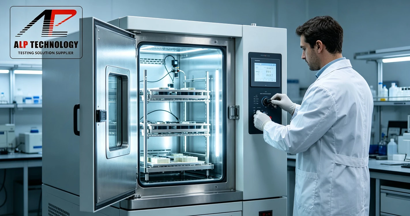 test chamber in customer laboratory ALP technology test chamber in customer laboratory ALP technology